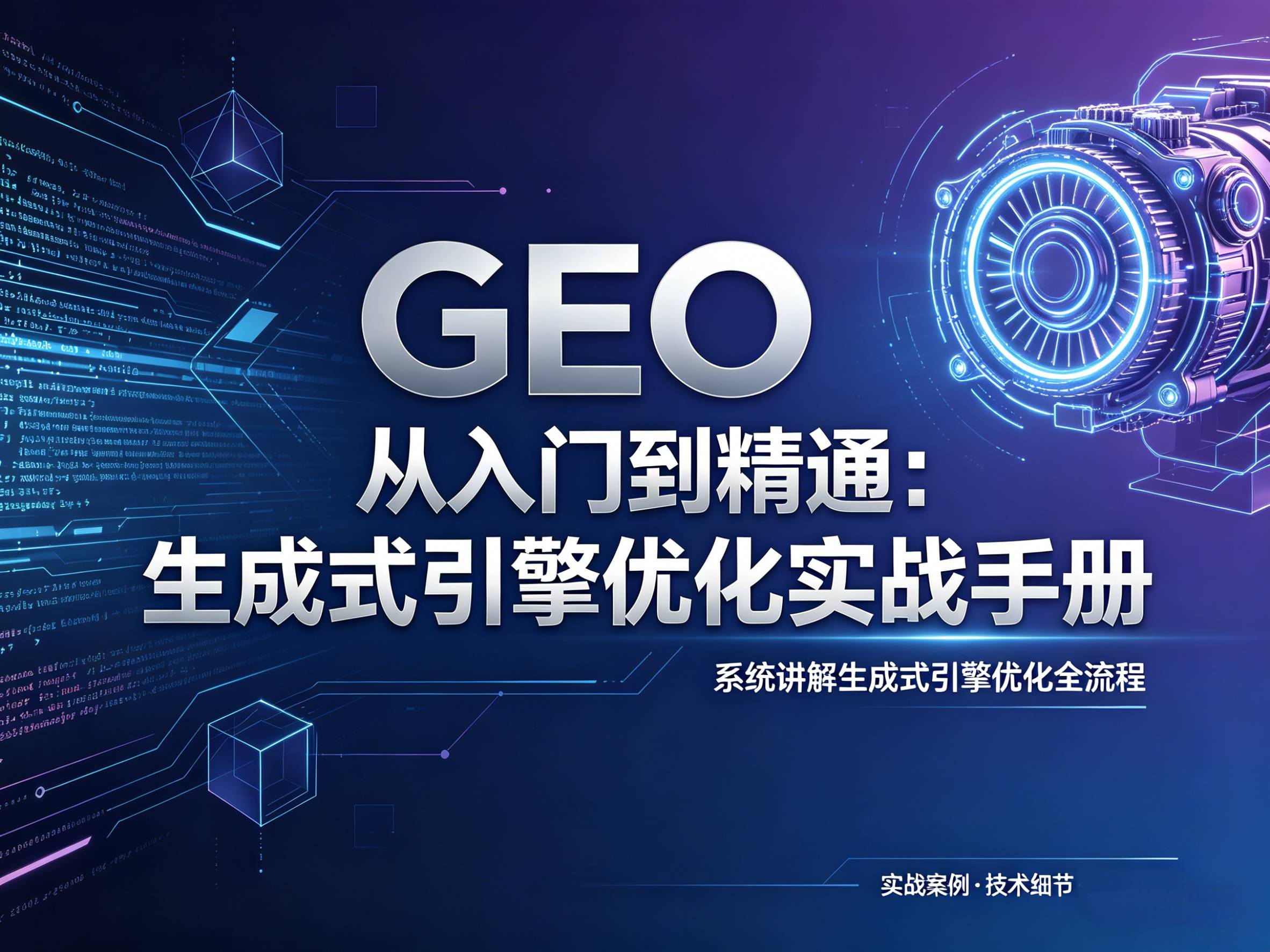 GEO从入门到精通：生成式引擎优化实战手册